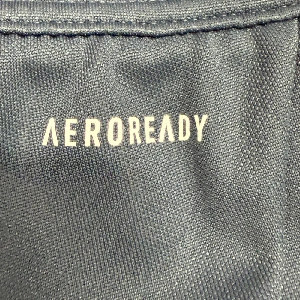 Adidas Track Pants Mens Large 32x30 Blue‎ AeroReady Tiro Training Zip Ankle